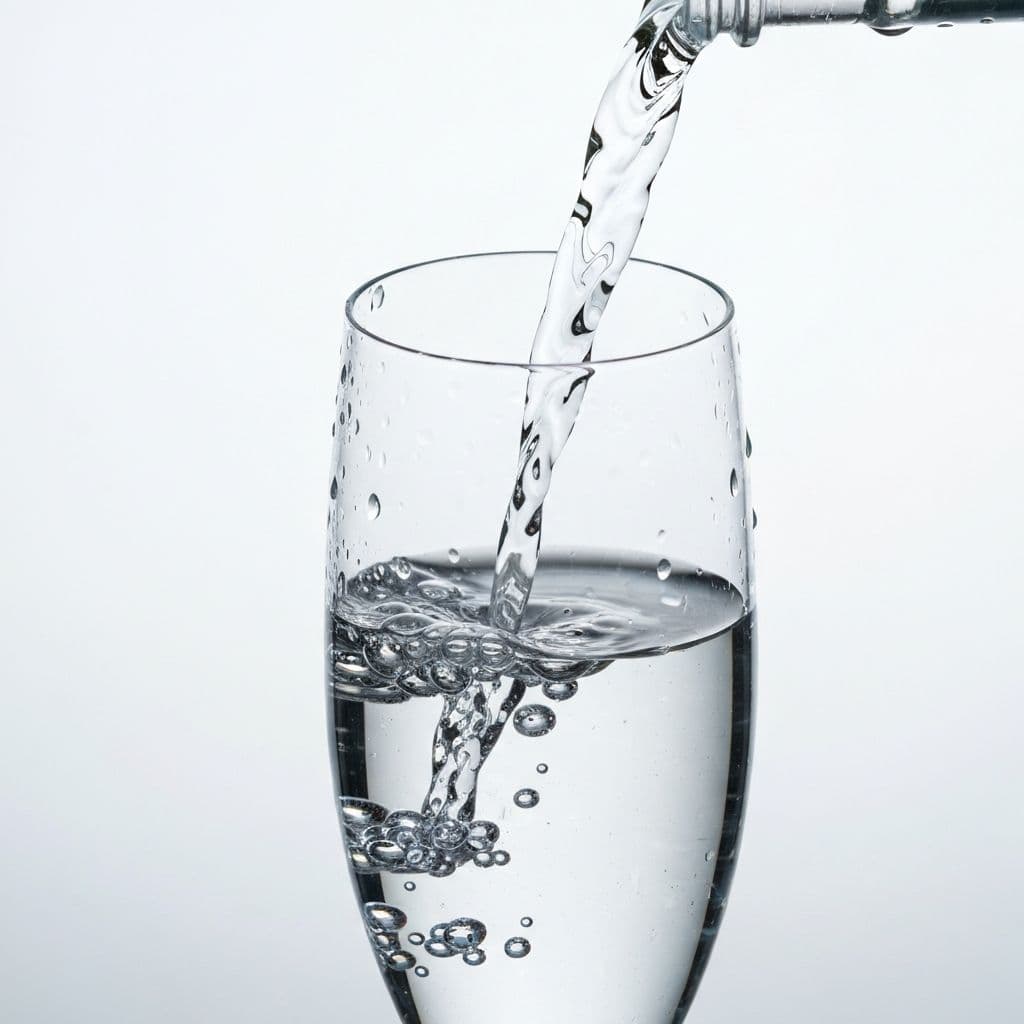 Pure filtered water