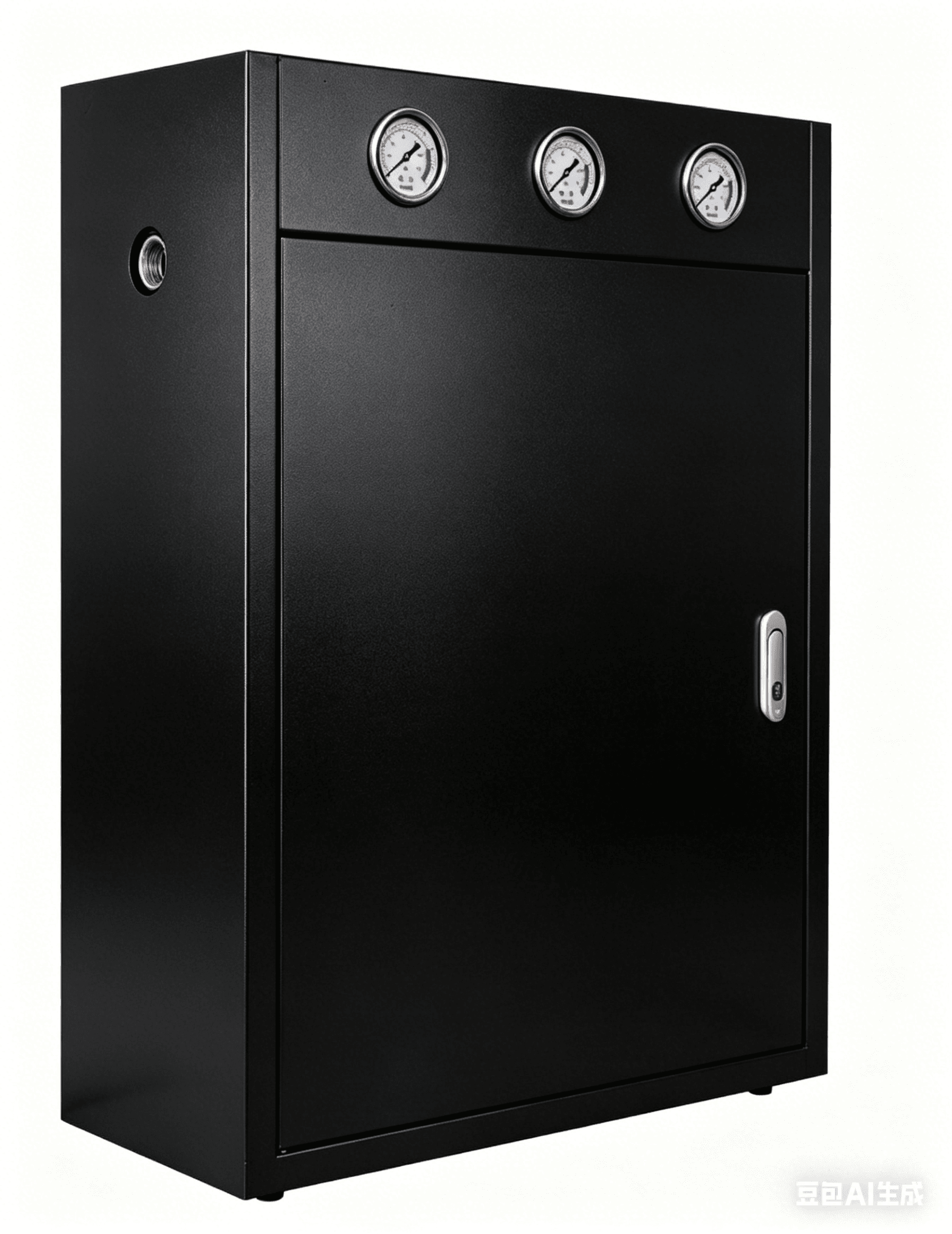 Metic filtration unit in Matte Black